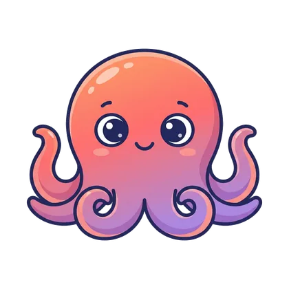 Ollie, the Special Mom octopus mascot